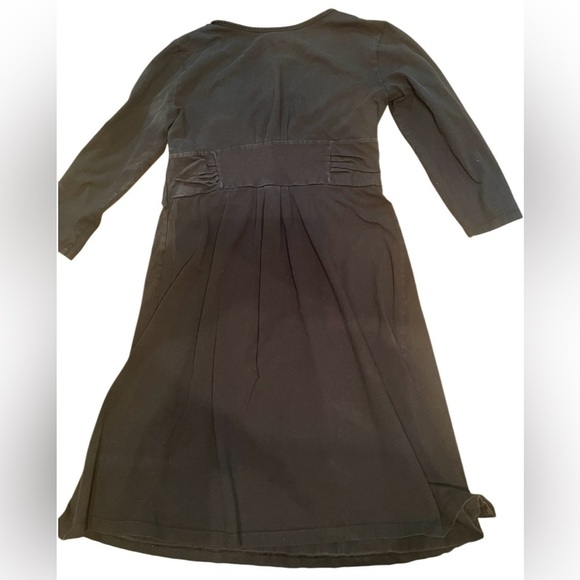 Patagonia Margot 3/4 length sleeve dress in black, size Medium - Picture 2 of 3